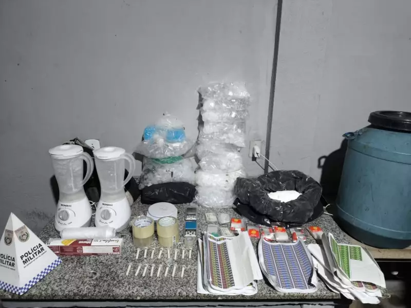 Policial Militar prende suspeito de comandar tráfico de drogas em Volta Redonda