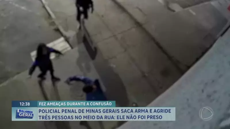 Policial penal de Minas Gerais é detido por agressão e ameaça com arma em Brasília