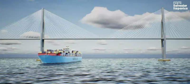 Ponte Salvador-Itaparica: Imagens em 3D revelam projeto inovador e novos acessos viários