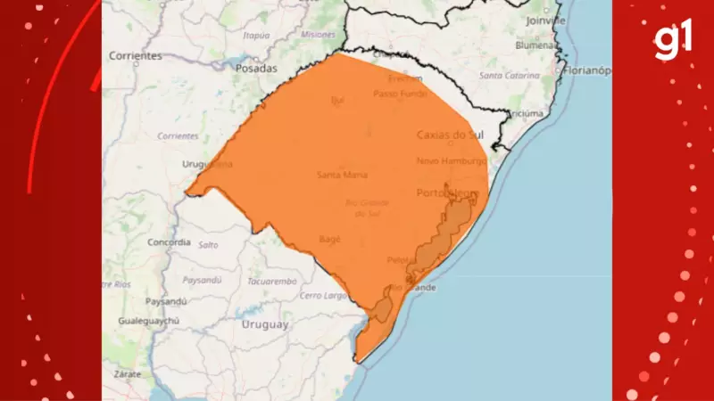 Porto Alegre pode ter quase o dobro da chuva prevista para o mês em apenas 5 dias, alerta Climatempo