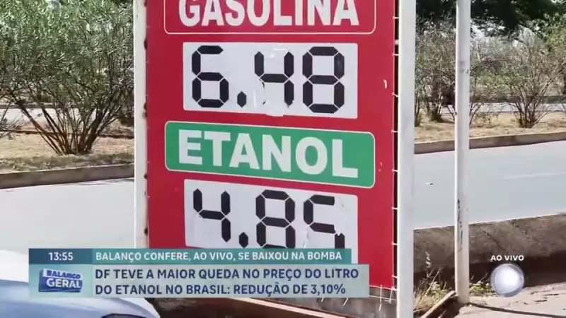 Preço do etanol cai em 16 estados e no Distrito Federal: confira os valores