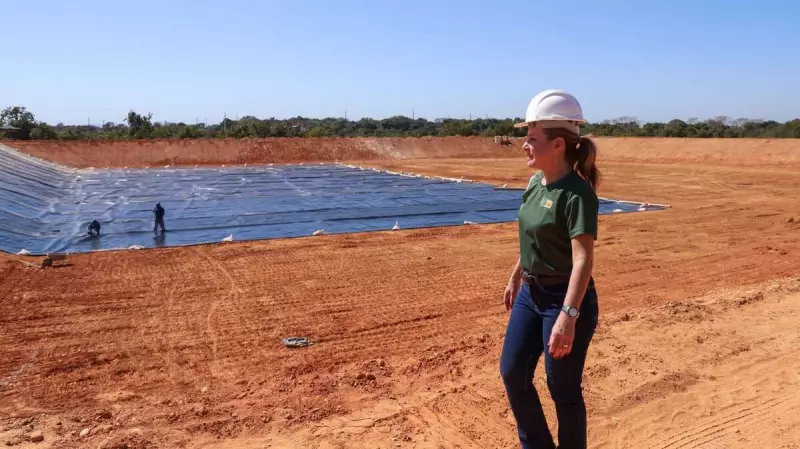Prefeita acompanha avanços da retomada da ETE Santa Maria em Mato Grosso