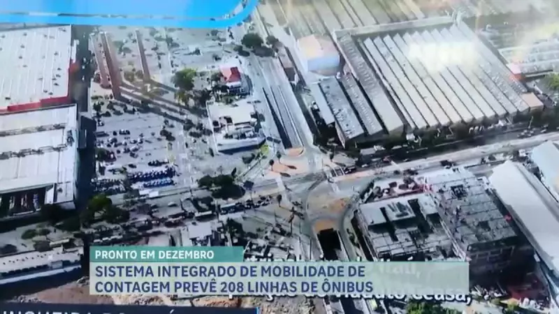 Prefeita de Contagem (MG) acompanha avanço das obras do novo Sistema Integrado de Mobilidade Urbana