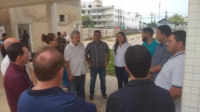 Prefeito de Santarém anuncia retomada das obras do Hospital Materno-Infantil durante missa mocoronga