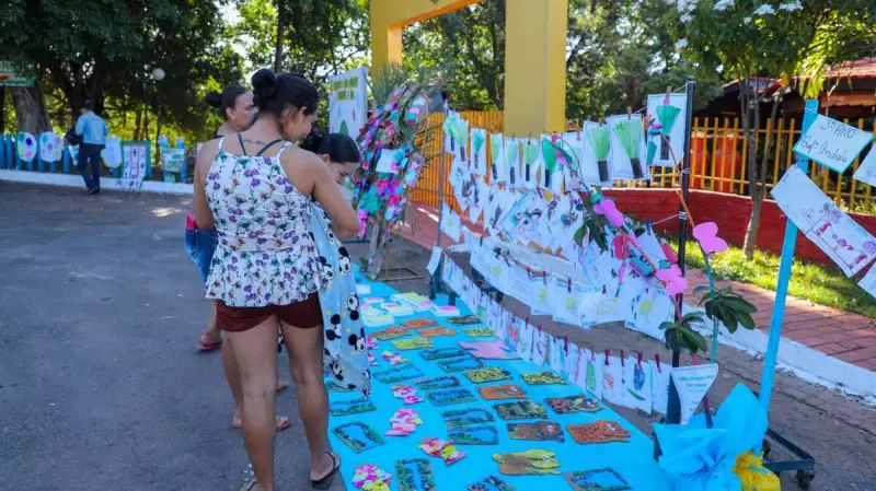 Prefeitura de Cuiabá promove ação de limpeza no Rio Cuiabá com alunos da rede municipal