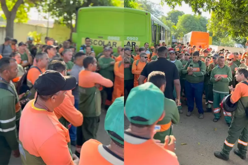 Prefeitura de Teresina libera R$ 6 milhões para trabalhadores da limpeza e greve é descartada