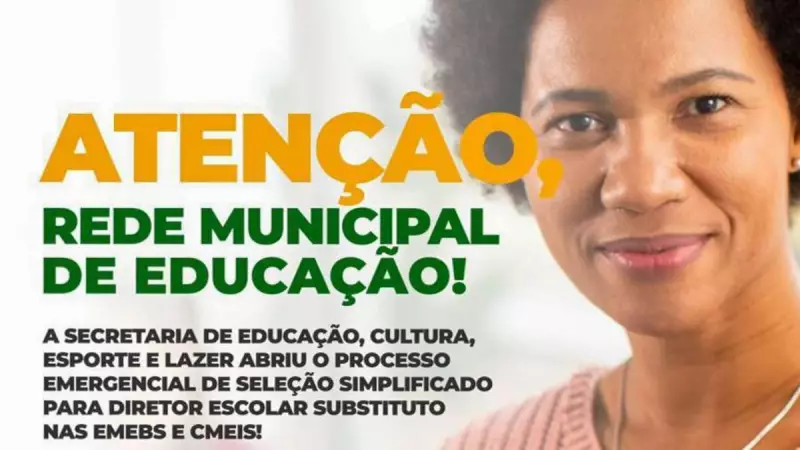 Prefeitura de Várzea Grande abre seleção para diretores substitutos: saiba como participar