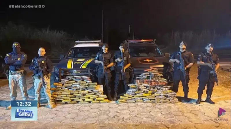 PRF apreende 5 toneladas de drogas nas rodovias de Goiás em 2024: operação intensificada