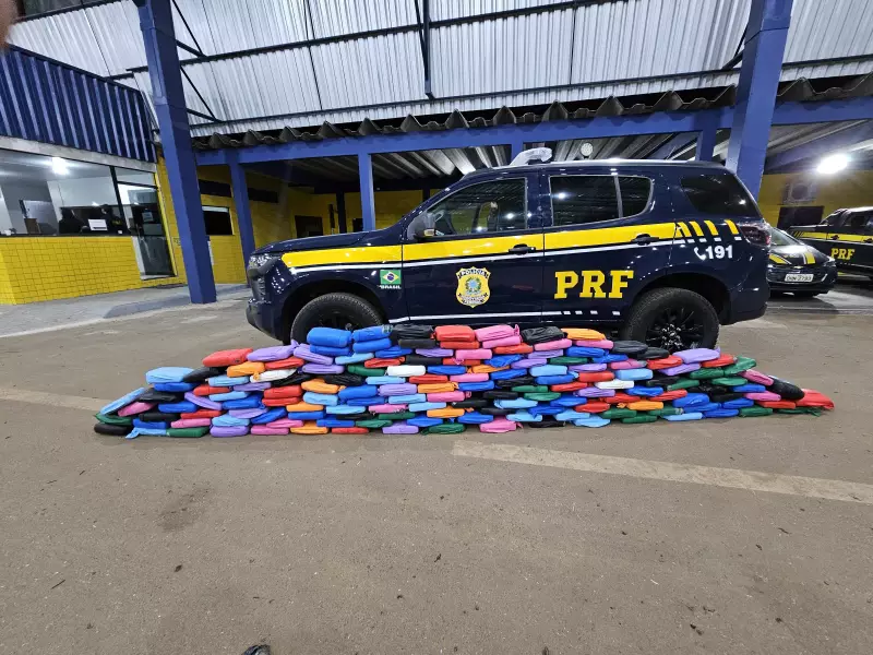 PRF apreende drogas escondidas em bebedouros durante fiscalização em Rondônia | Vídeo