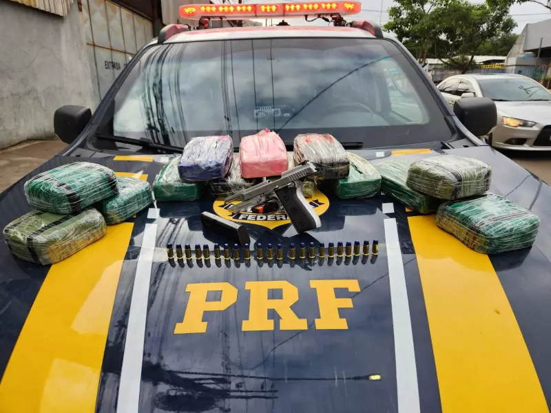 PRF apreende mais de 14 kg de oxi, droga mais perigosa que o crack, no Espírito Santo