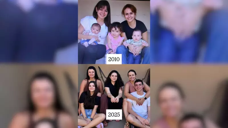 Primos recriam foto de 15 anos atrás na casa da avó em São José do Rio Preto: 'Começo da nossa vida juntos'