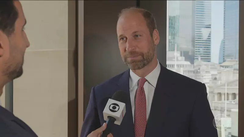 Príncipe William revela por que o Brasil foi escolhido para sediar prêmio global de sustentabilidade
