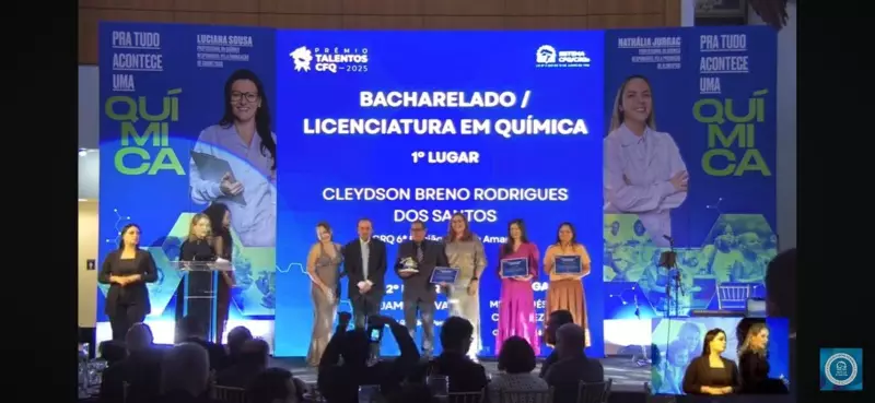 Professor da UNIFAP é premiado nacionalmente por pesquisa com compostos bioativos da Amazônia