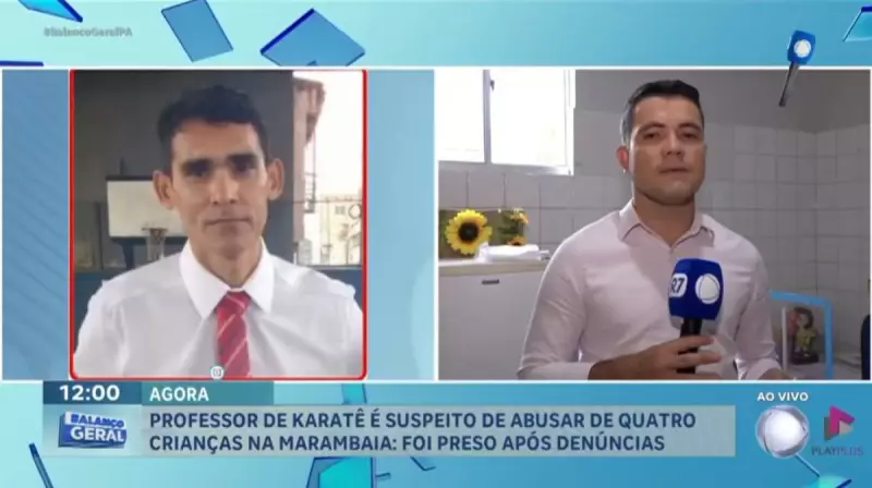 Professor de karatê é preso em Belém sob suspeita de abuso sexual de crianças