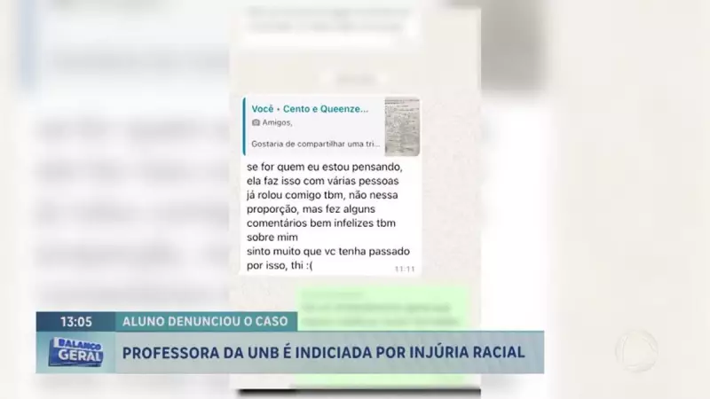 Professora da UnB é indiciada por injúria racial: caso gera revolta e debate sobre racismo