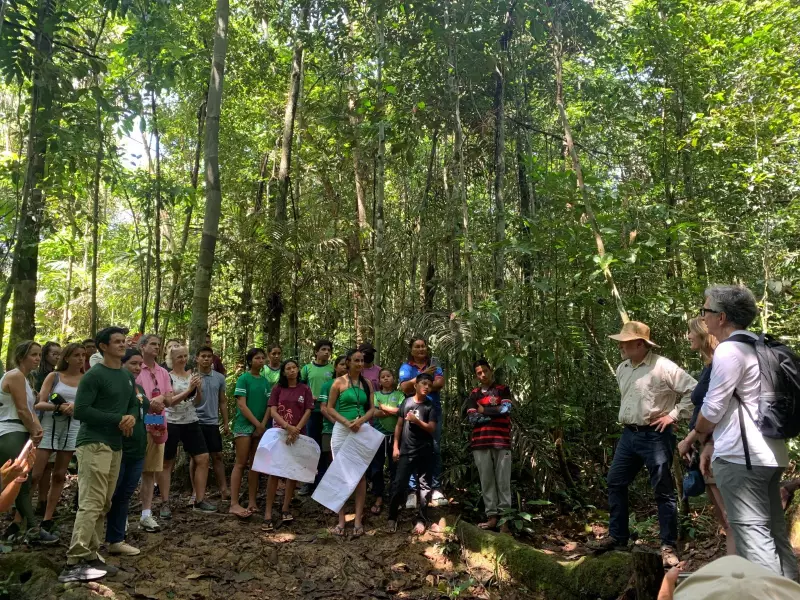 Projeto Banzeiro da Esperança inicia escuta da Amazônia para a COP30 com oficina em comunidade ribeirinha