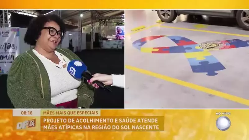 Projeto de Acolhimento e Saúde Transforma a Vida de Mães Atípicas no Sol Nascente, DF