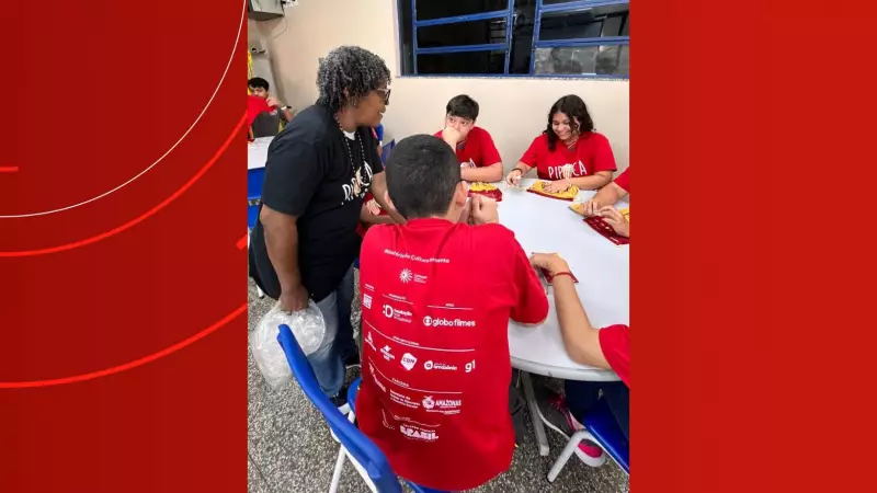 Projeto Pipoca em Cena transforma rotina escolar com cinema e criatividade no Amazonas