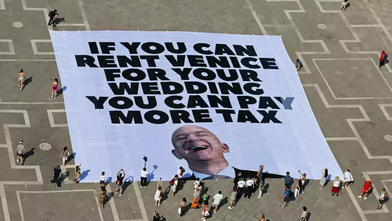 Protestos em Veneza marcam casamento bilionário de Jeff Bezos: entenda o motivo