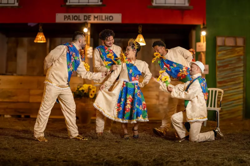 Quadrilha junina do DF une fé e cultura nordestina em festa de São João emocionante