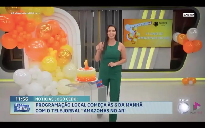 Record Manaus comemora 6 anos de credibilidade e sucesso no jornalismo local