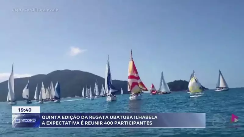 Regata Ubatuba-Ilhabela 2025: 80 equipes competem em prova emocionante no litoral paulista