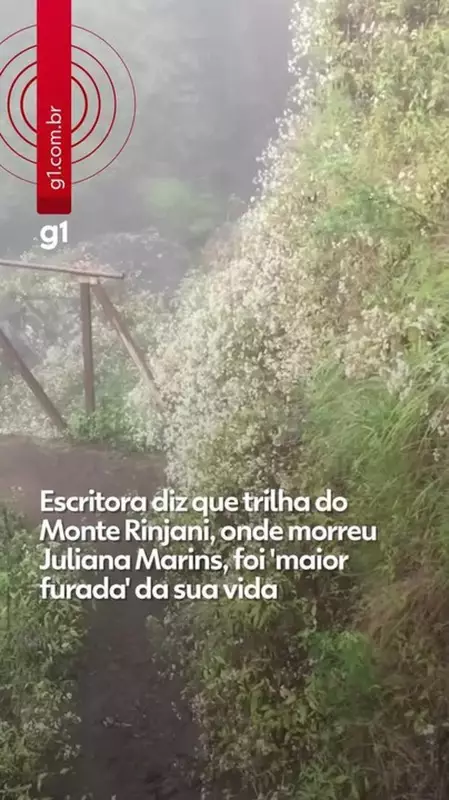 Relato emocionante de escritora sobre trilha do vulcão Rinjani viraliza nas redes