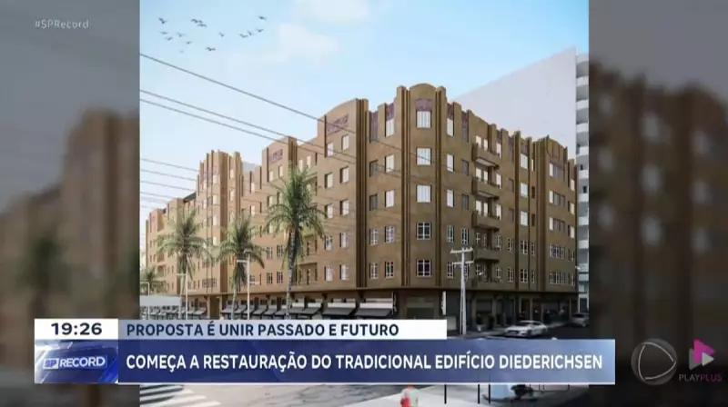 Restauração do Edifício Diederichsen revitaliza o centro de Ribeirão Preto (SP)