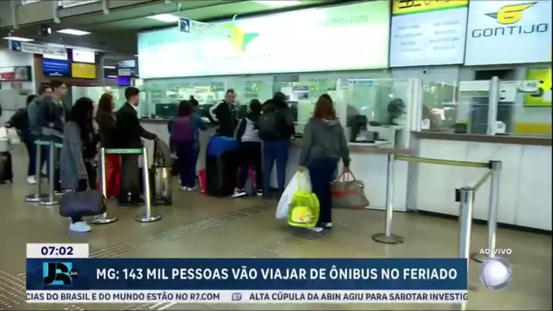 Rodoviária de Belo Horizonte espera 143 mil passageiros durante o feriado - Saiba como evitar transtornos