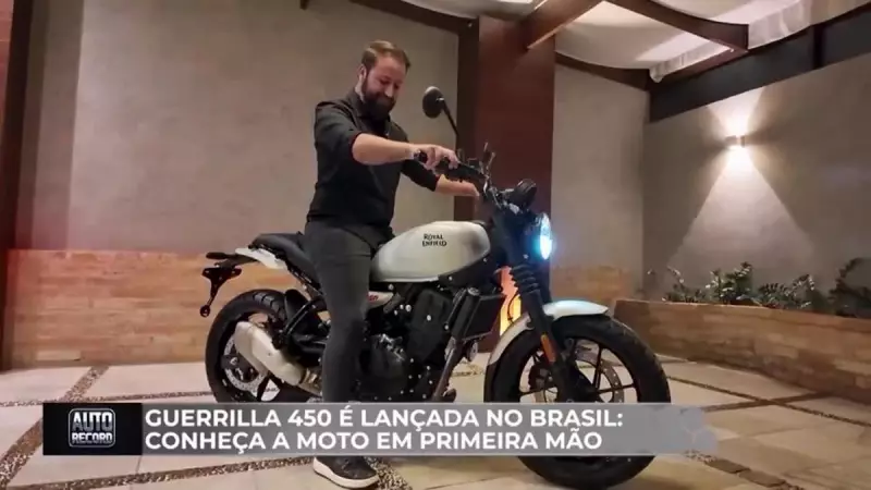 Royal Enfield Guerrilla 450 rouba a cena no Festival Interlagos: confira os destaques
