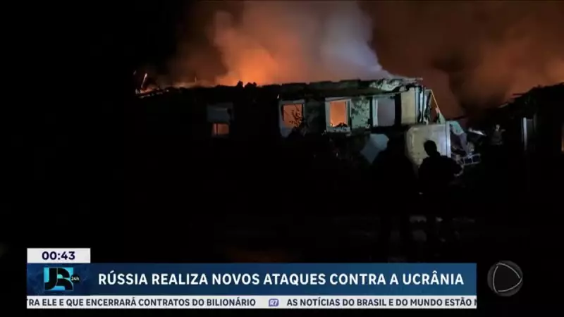 Rússia intensifica ataques com mísseis e drones contra a Ucrânia: saiba os detalhes