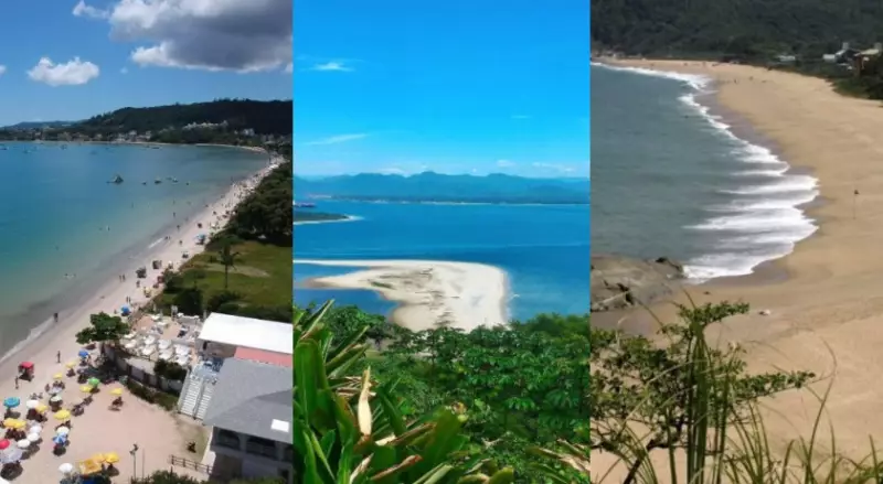 Santa Catarina brilha no ranking: 3 praias entre as melhores das Américas e Península Ibérica
