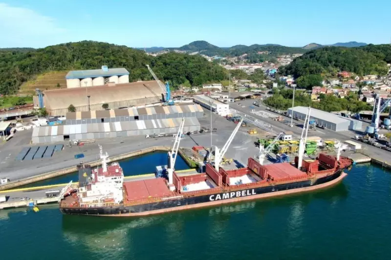 Santa Catarina fecha parceria com gigante japonesa para modernizar Porto de São Francisco do Sul