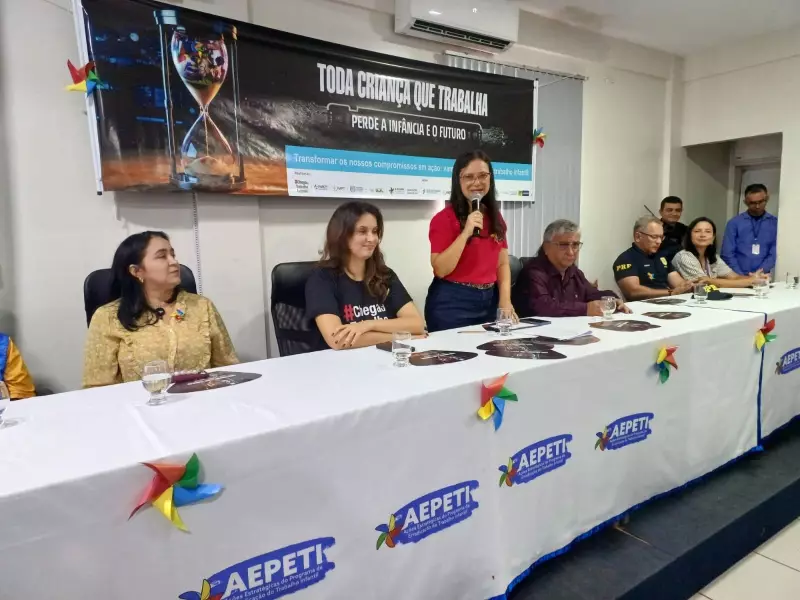 Santarém lança campanha contra o trabalho infantil: 'Toda criança que trabalha perde a infância e o futuro'