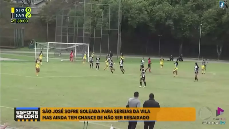 Santos arrasa São José e assume liderança do Brasileirão Feminino Série A2