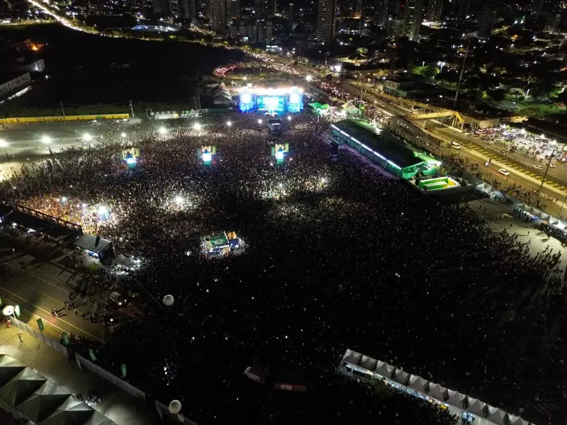 São João de Natal atrai 150 mil pessoas à Arena das Dunas em noite de festa e tradição