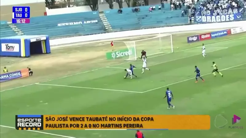 São José vence Taubaté em jogo emocionante na estreia da Copa Paulista