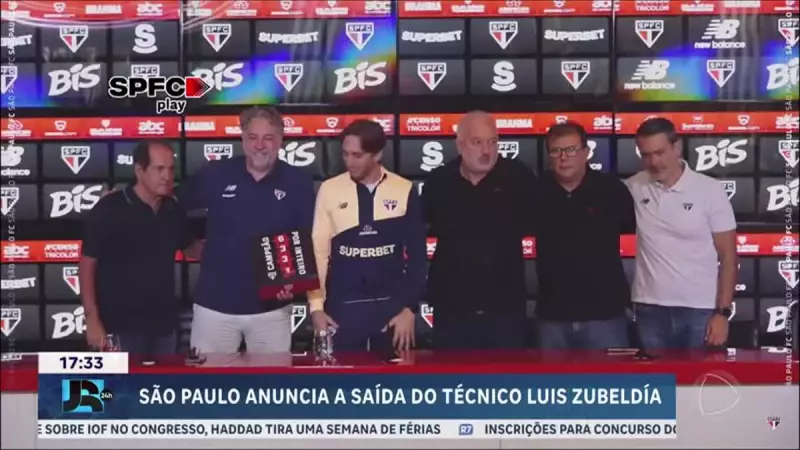 São Paulo anuncia saída do técnico argentino Luis Zubeldia: o que aconteceu?