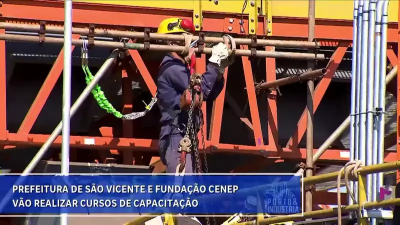 São Vicente e Fundação Cenep unem forças para oferecer cursos de capacitação profissional