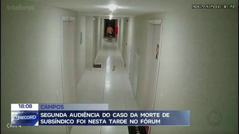 Segunda audiência do caso da morte de subsíndico movimenta fórum de Campos (RJ)