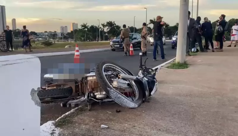 Segunda vítima de acidente com moto em ponte de Araguaína morre no hospital