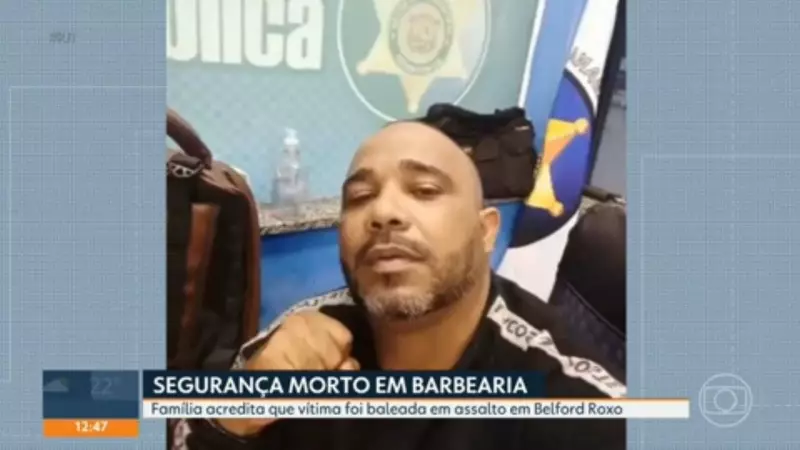 Segurança morre após tentar impedir assalto em barbearia de Belford Roxo