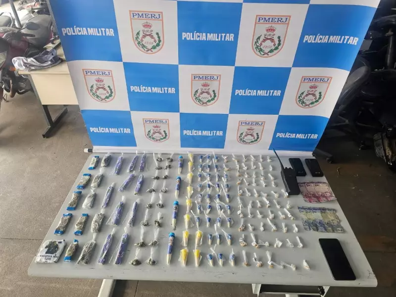 Seis homens são presos por tráfico de drogas em Volta Redonda: operação combate crime organizado