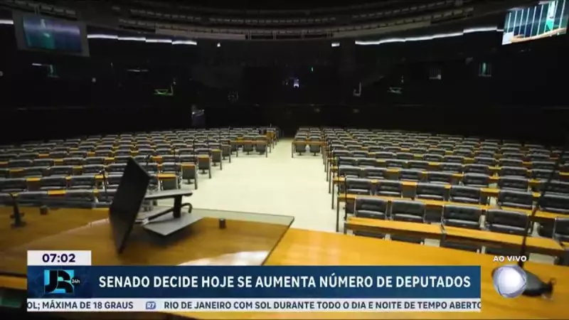 Senado decide hoje se aumenta número de deputados federais: entenda o impacto