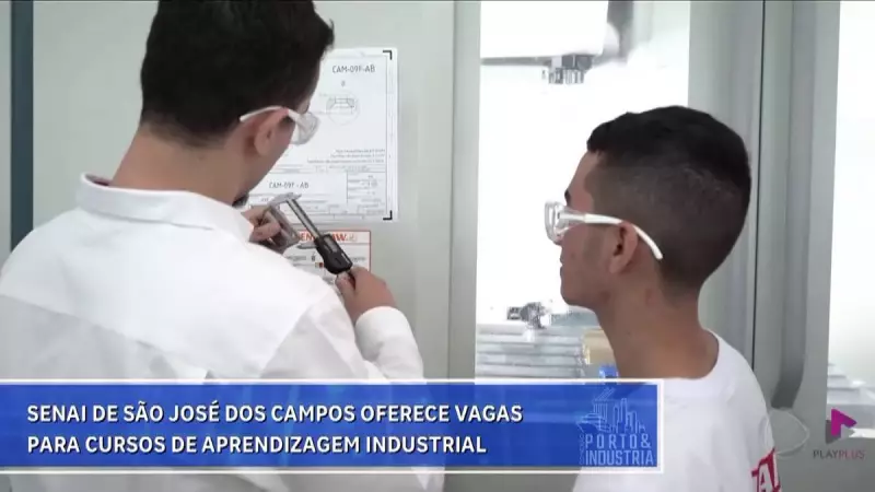 Senai de São José dos Campos abre vagas para cursos de aprendizagem industrial: inscreva-se!