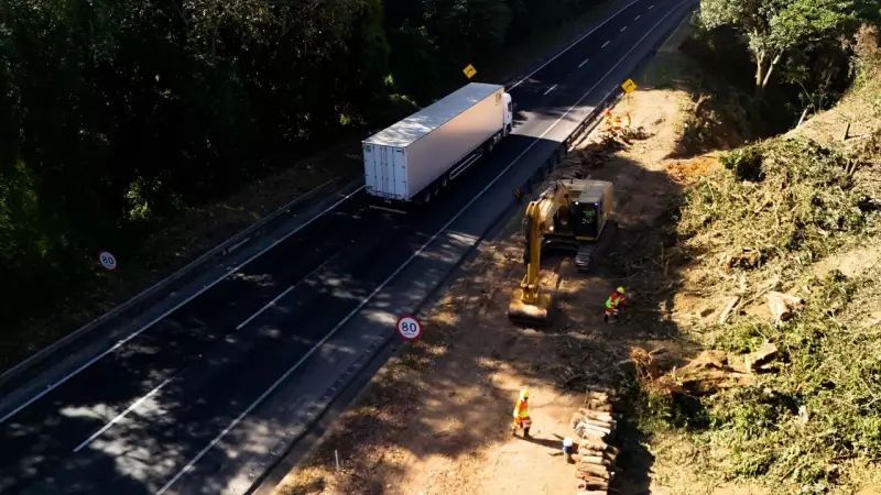 Serra das Araras: Pista de subida será interditada para detonações de rochas — saiba os detalhes