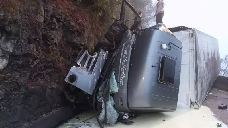 Serra do Rio do Rastro é liberada após 10 horas bloqueada por acidente com carreta em SC