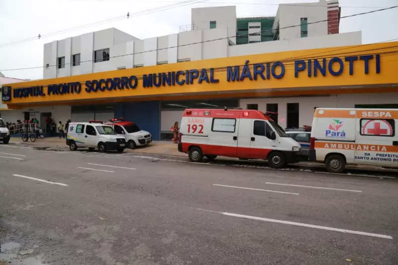 Servidores da saúde protestam em Belém por melhores condições de trabalho