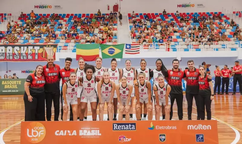 Sesi Araraquara faz história e conquista o bicampeonato da Copa LBF 2024