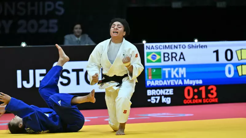 Shirlen brilha e conquista medalha de bronze no Mundial de Judô
